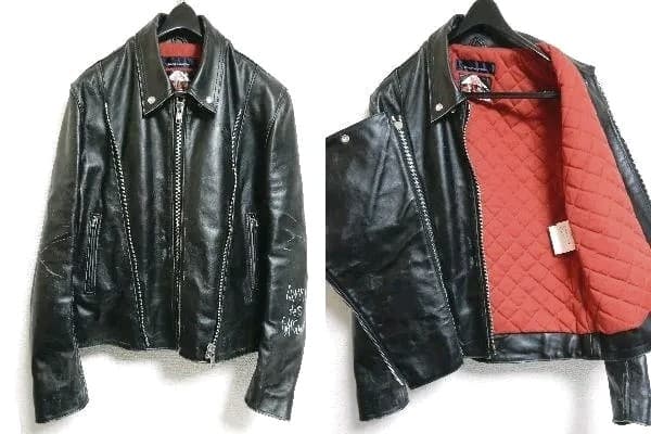 専用！ギャルソン×ルイスレザーLewisLeathers111トライデント - メルカリ