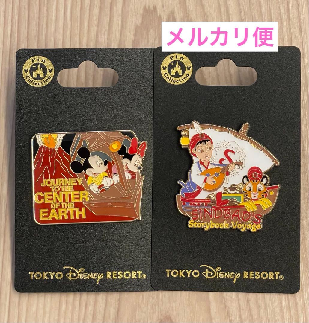 ディズニー】アトラクションピンバッジセット - メルカリ