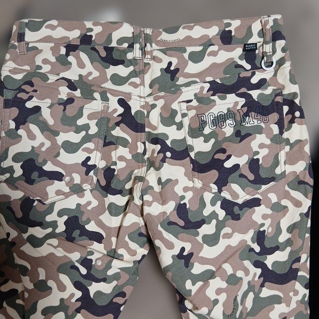 PEARLY GATES 迷彩柄 ストレッチパンツ サイズ6 - メルカリ