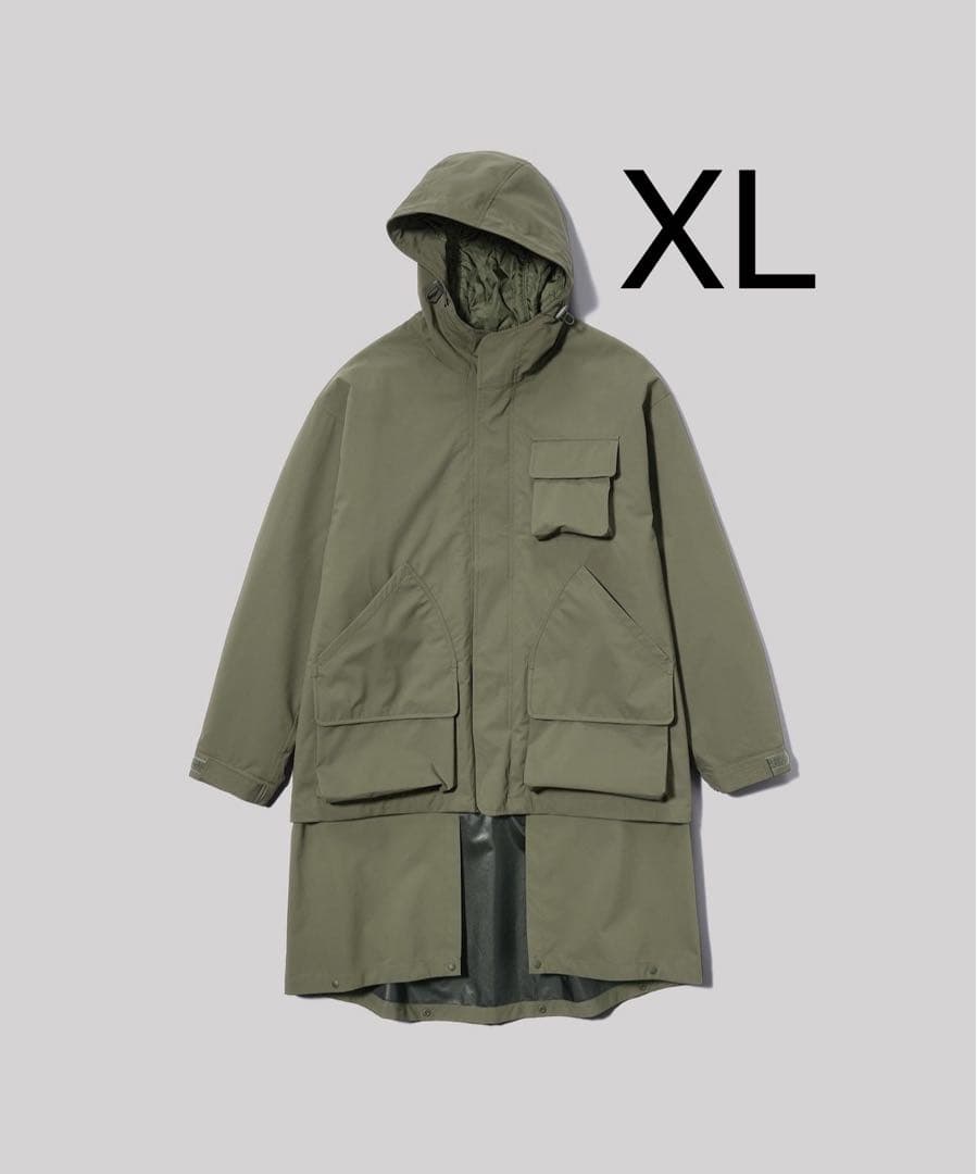 新品 GU ENGINEERED GARMENTS パデッドシェルパーカ