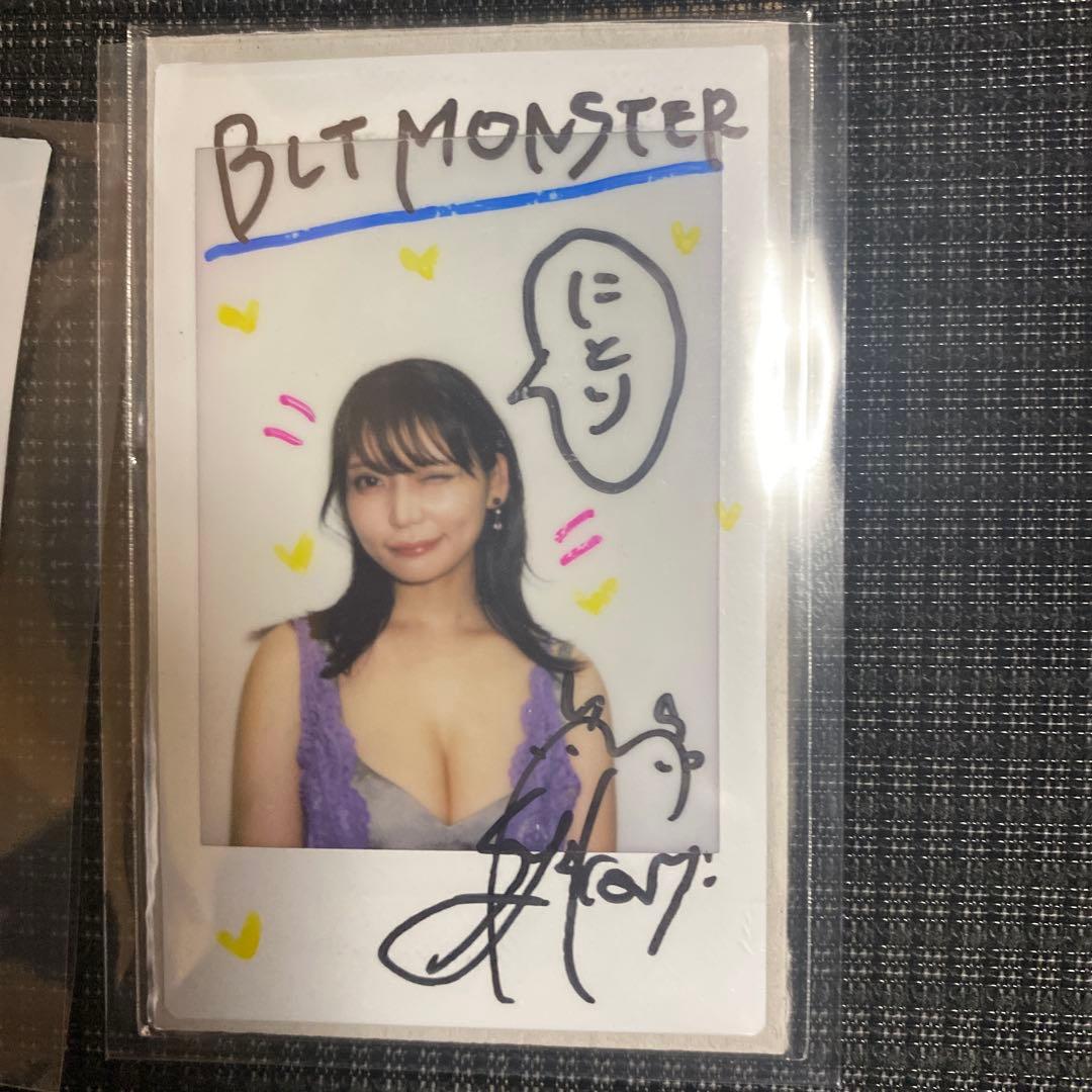 似鳥沙也加 直筆サイン入りチェキ+イベントポスター