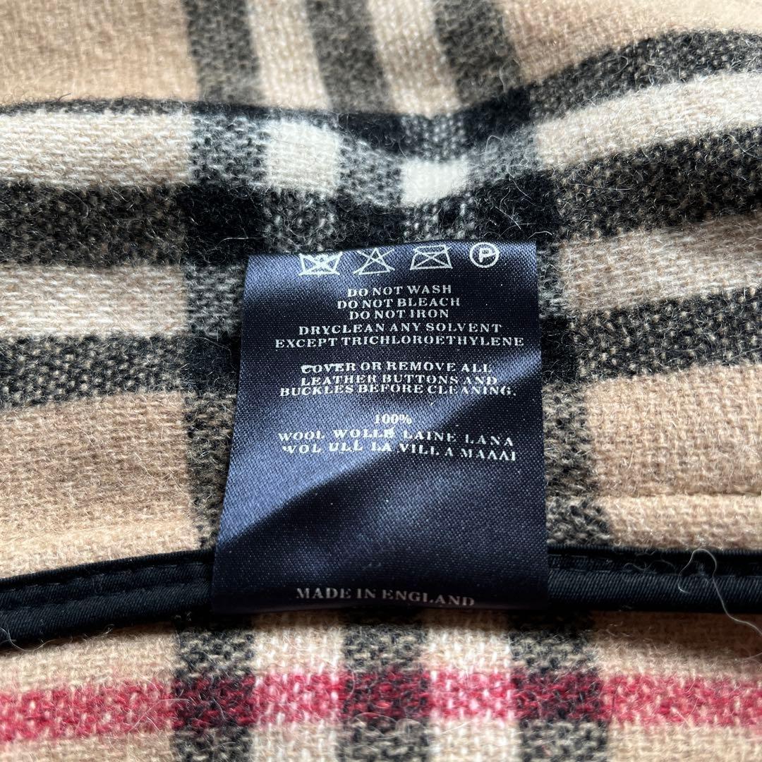 美品】《BURBERRY LONDON》ノバチェック ウール ダッフルコート