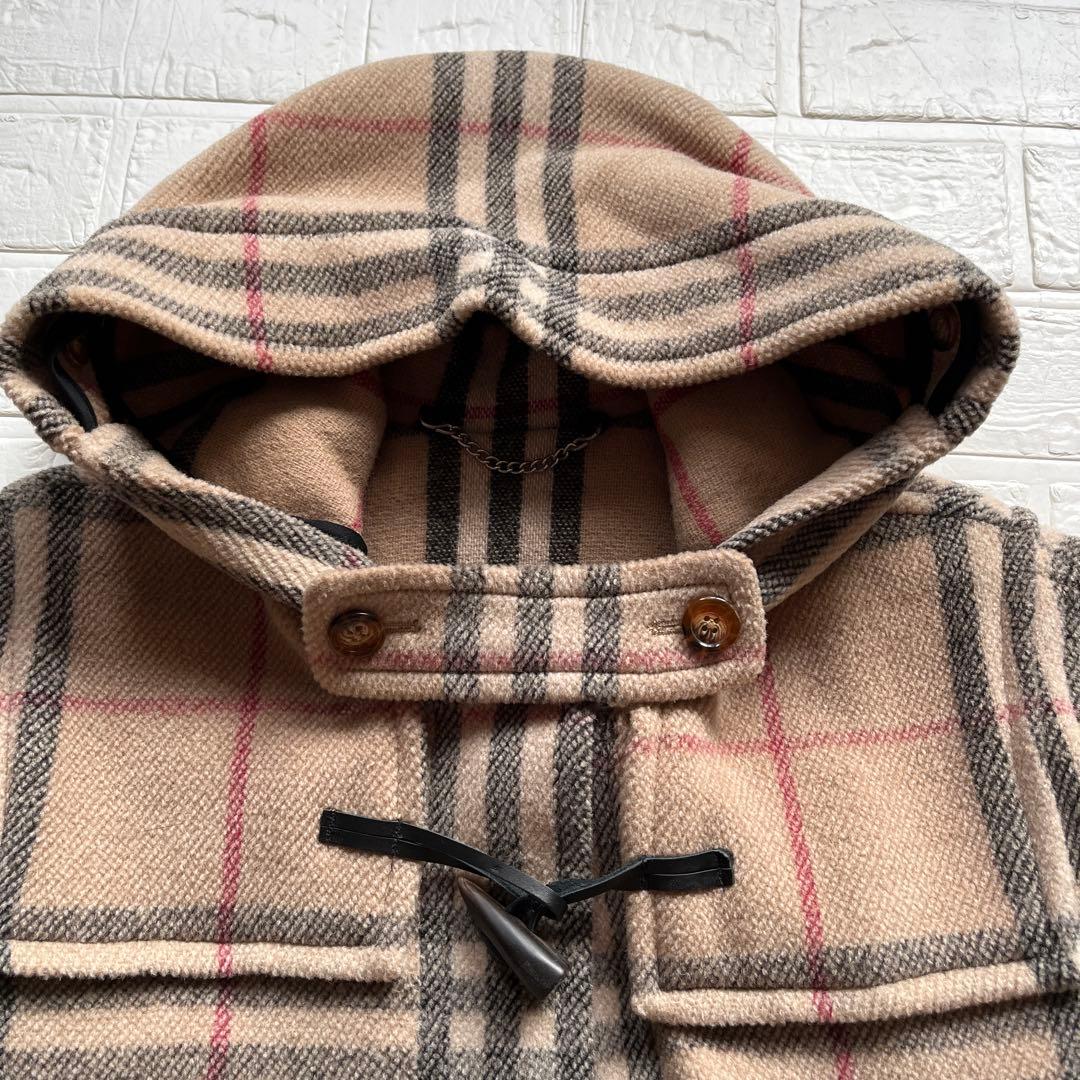 美品】《BURBERRY LONDON》ノバチェック ウール ダッフルコート