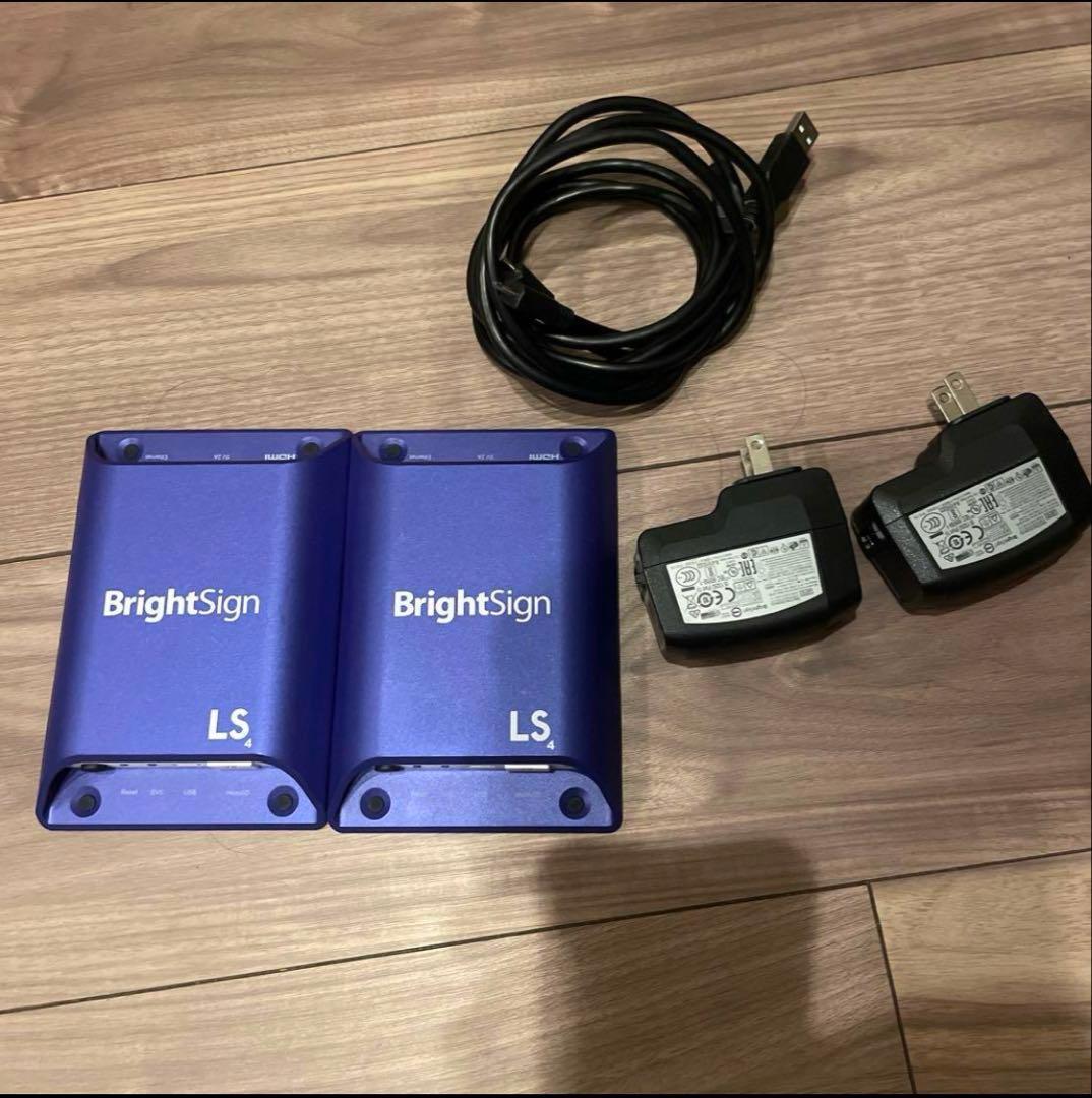 brightsign LS424 2台セット　中古 2026年最新】Yahoo!オークション -brightsignの中古品・新品・未使用品一覧