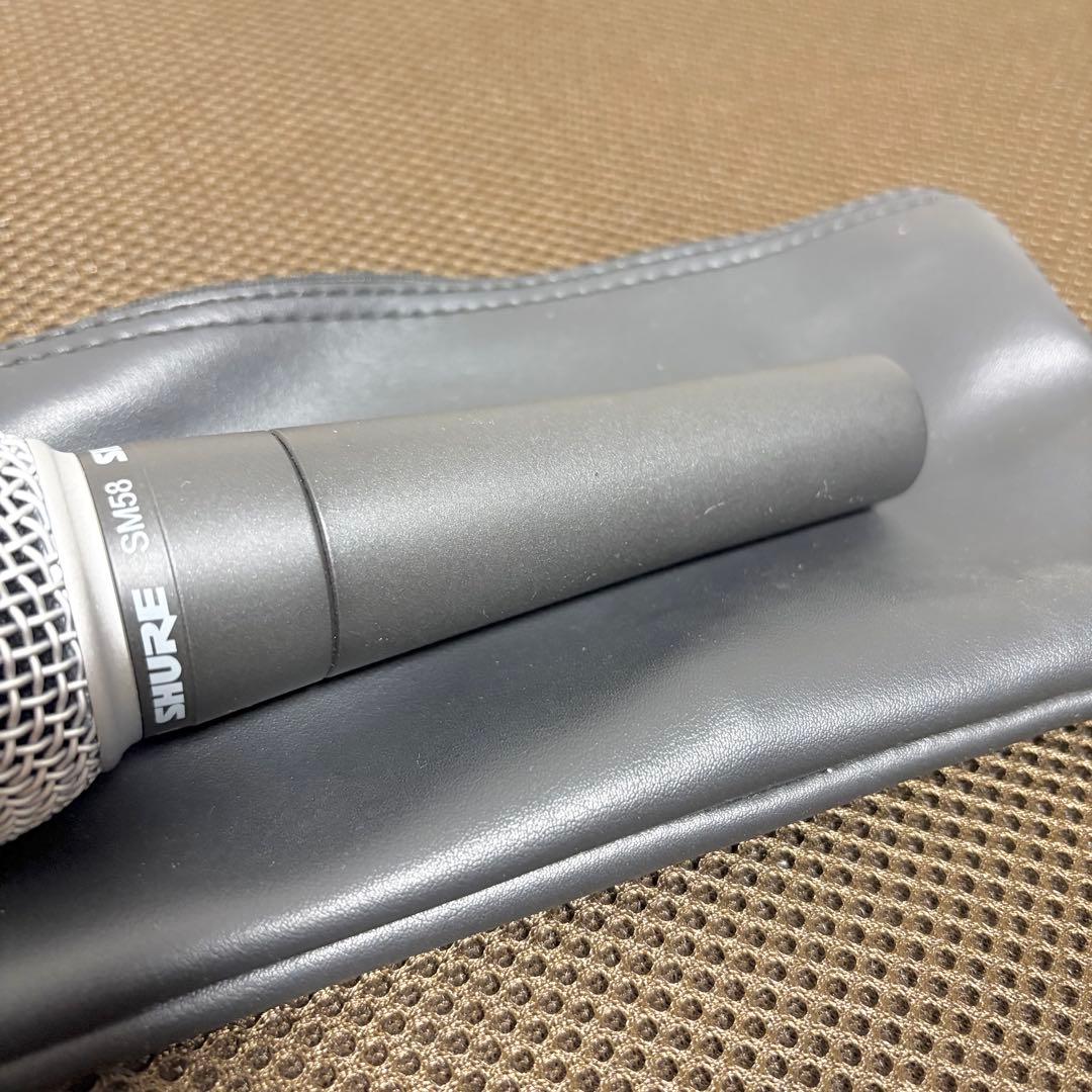 美品】SHURE SM58 ダイナミックマイク 正規品 完品 シュア ゴッパ