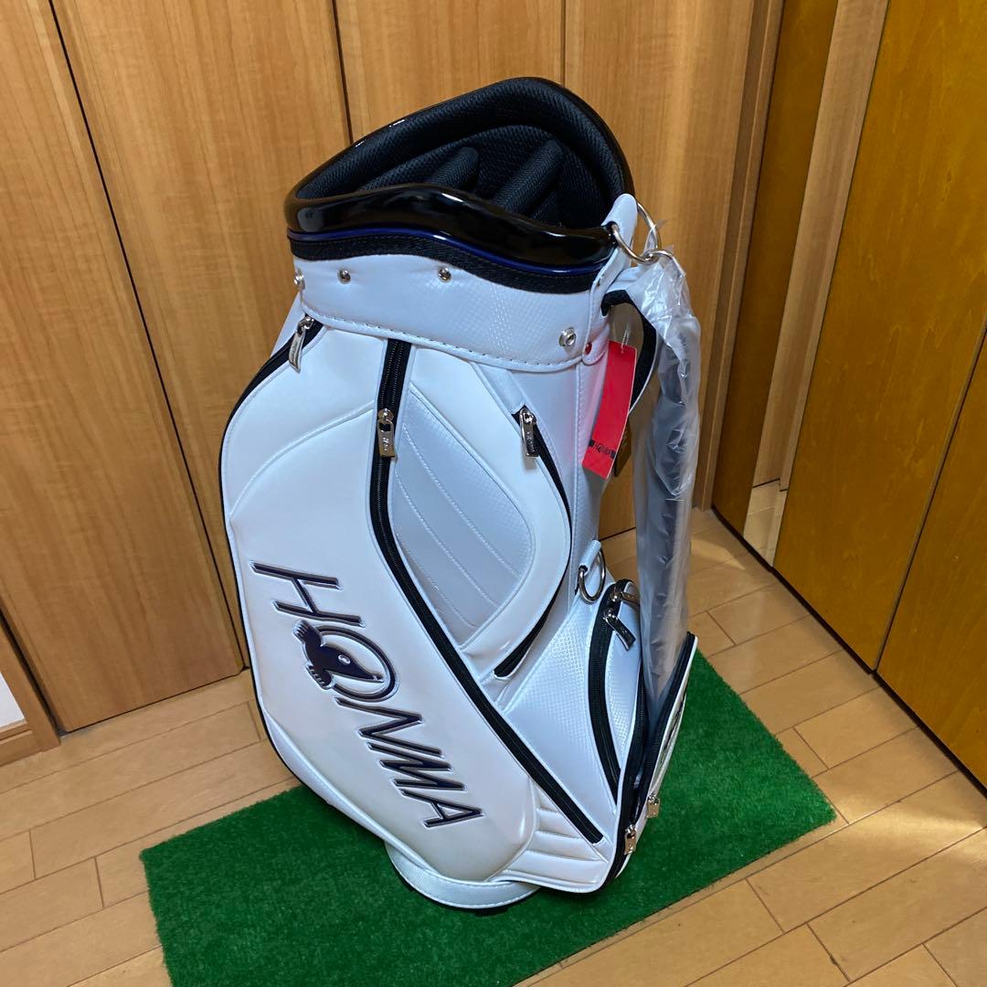 HONMAキャディバッグ　ホワイト 楽天市場】本間ゴルフ HONMA キャディバッグ : GDOゴルフショップ 楽天