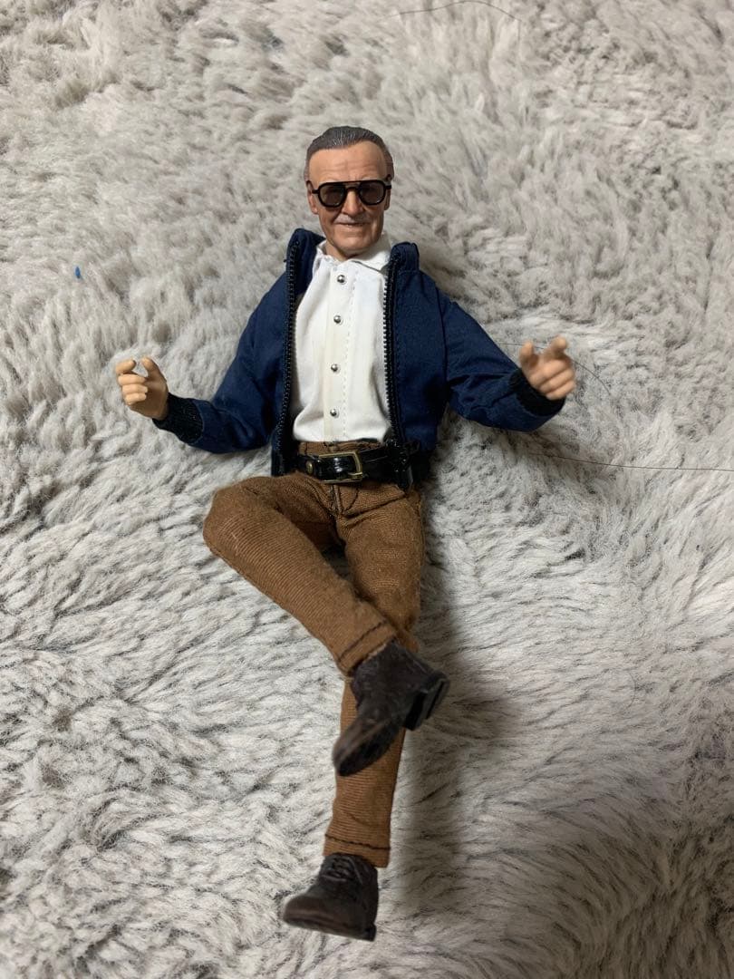 【希少品】マーベル　スタン・リー(スタンリー) 1/12サイズフィギュア
