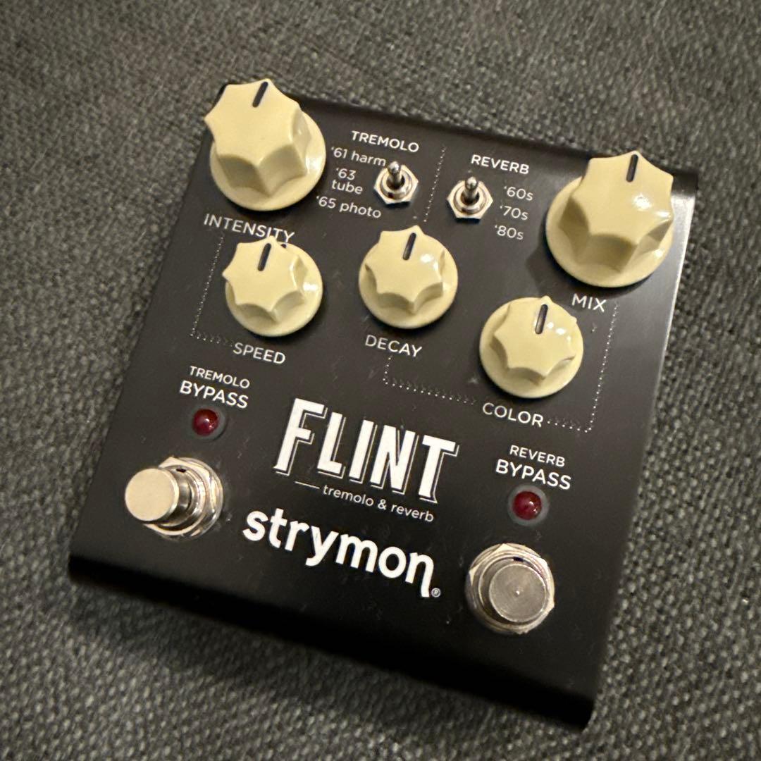 strymon FLINT トレモロ・リバーブ strymon FLINT V2 コンパクトエフェクター リバーブ＆トレモロ