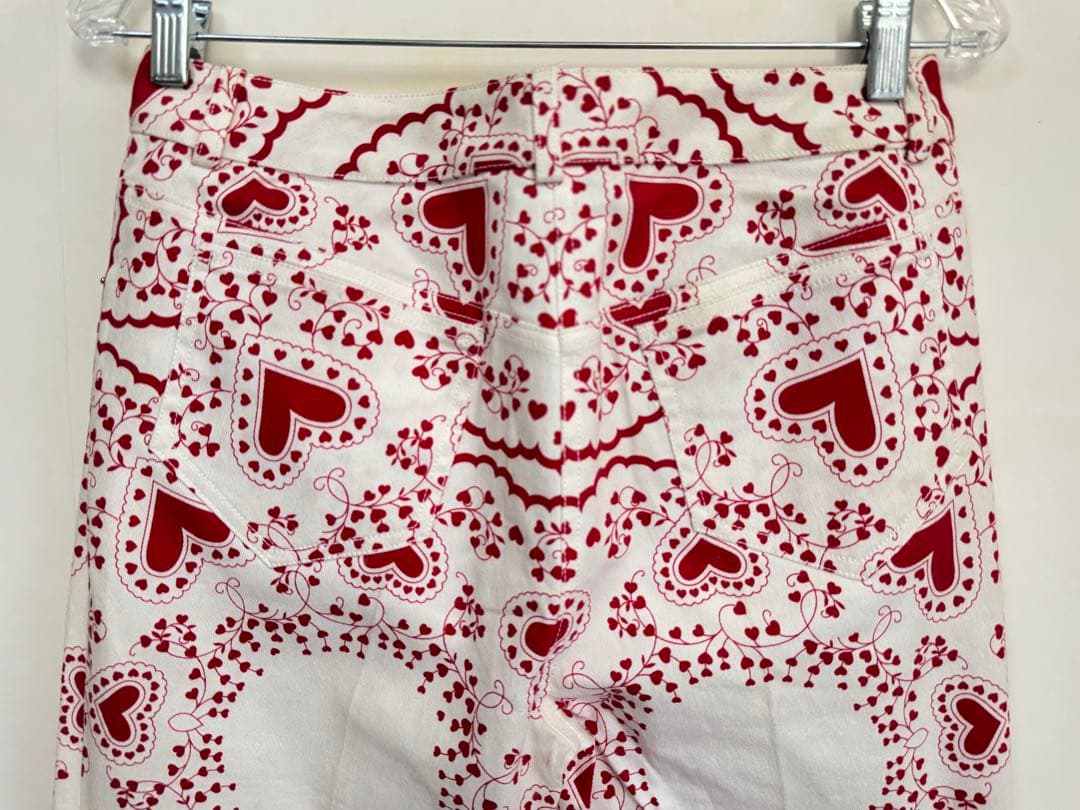 John Galliano 1997 バンダナ模様 ハート パンツ - メルカリ