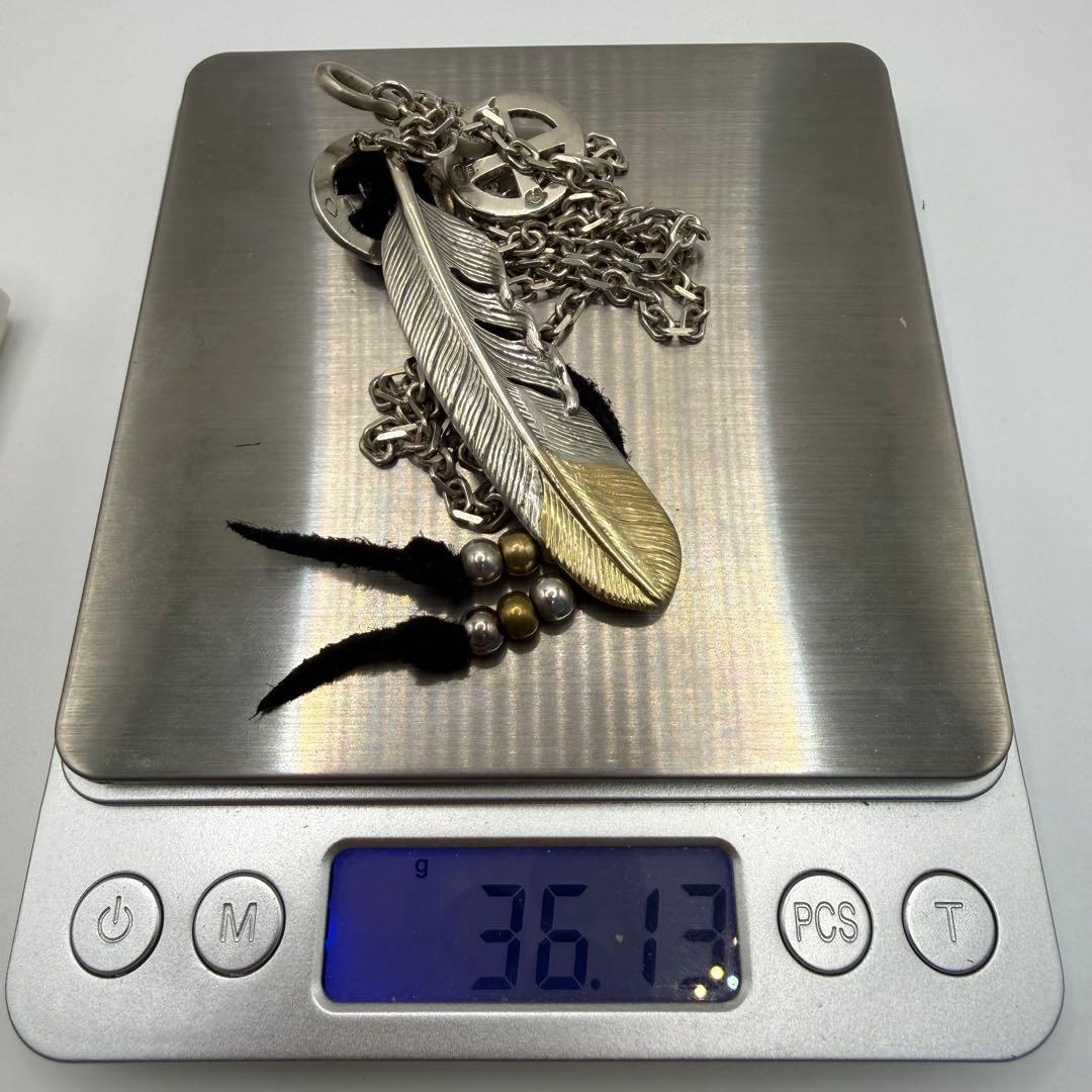 tady&king 先金フェザーL L ネックレスセット 約52センチ - メルカリ