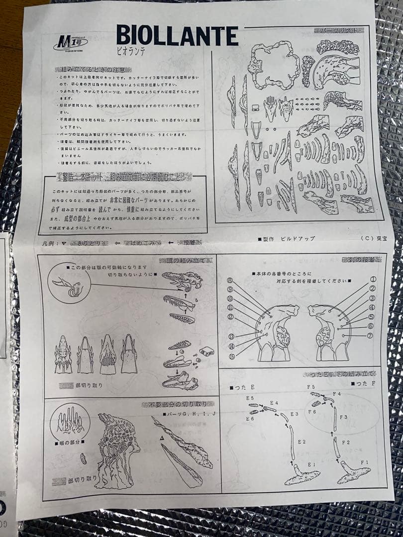 ビオランテ ソフトビニールキット 1989年