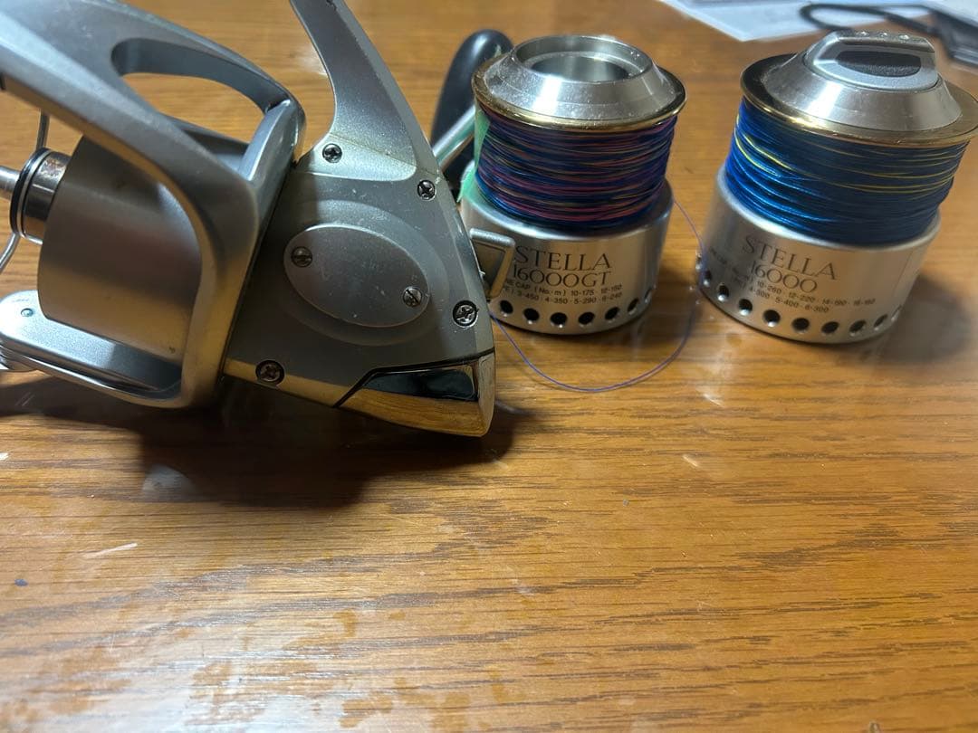 STELLA 16000GT & 16000 スピニングリールセットスプール2つ 98STELLA 16000GT &スピニングリールセットスプール2つ箱付き - メルカリ