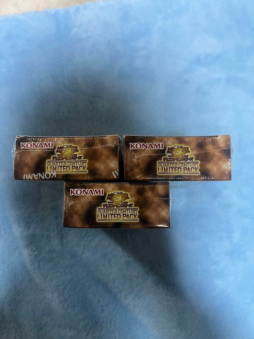 遊戯王 OCG QUARTER CENTURY LIMITED 3 box