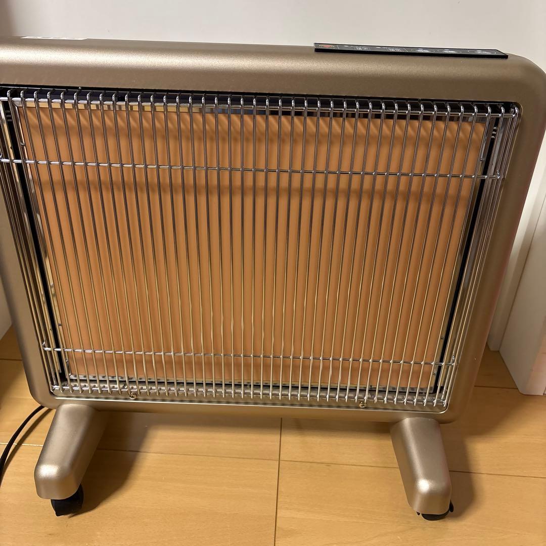 遠赤外線暖房器サンルミエ E800L-TM3タイマー付き ピュアホワイト