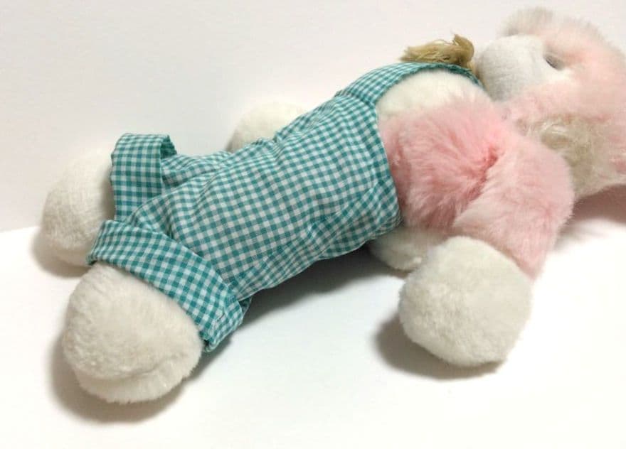 昭和レトロ　創美社　うさぎ　ぬいぐるみ　エイコカイヤ　ヴィンテージ