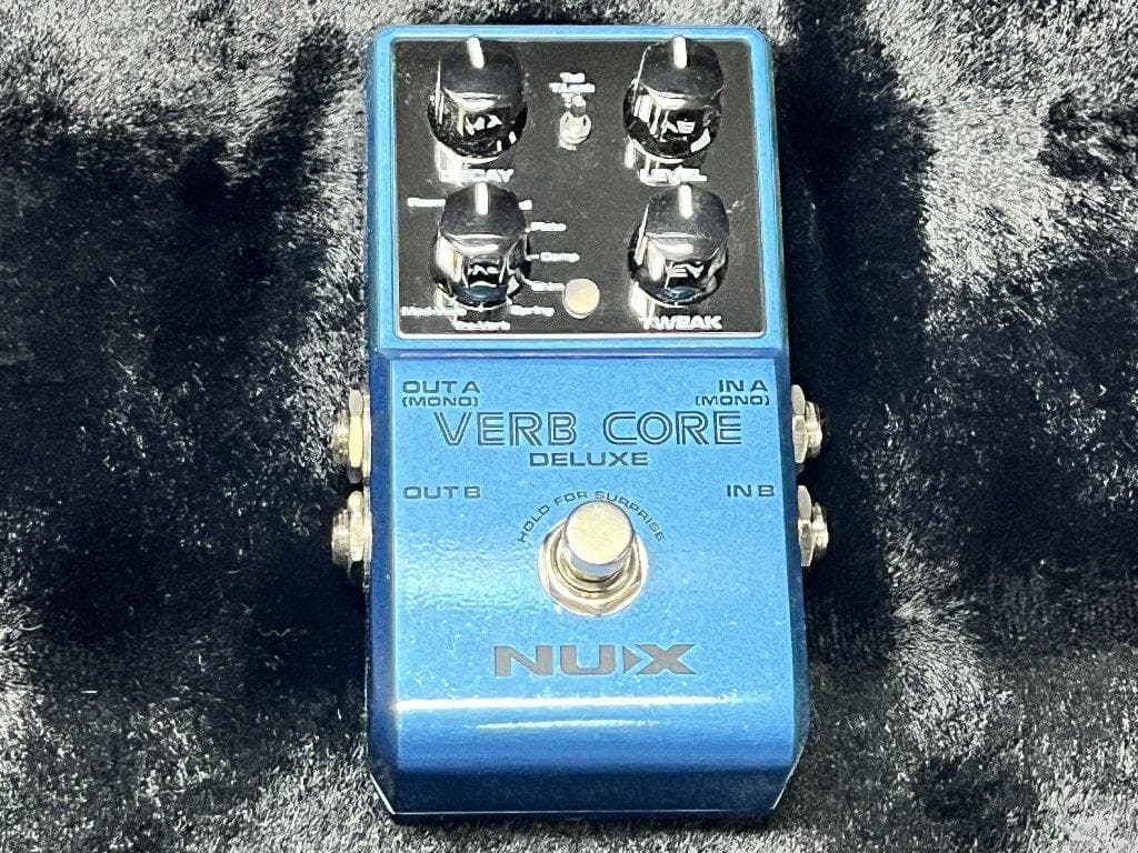 新品　NUX Verb Core Deluxe Reverb Pedal 楽天市場】NUX エフェクターエフェクター Verb Core Deluxe -Reverb
