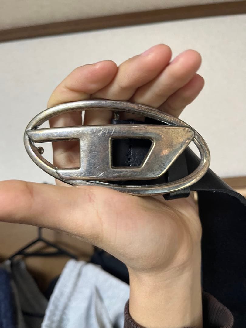 DIESELディーゼルベルト インチ32 DIESEL（ディーゼル） ベルト メンズ アクセサリー ギフト BLUE STAR