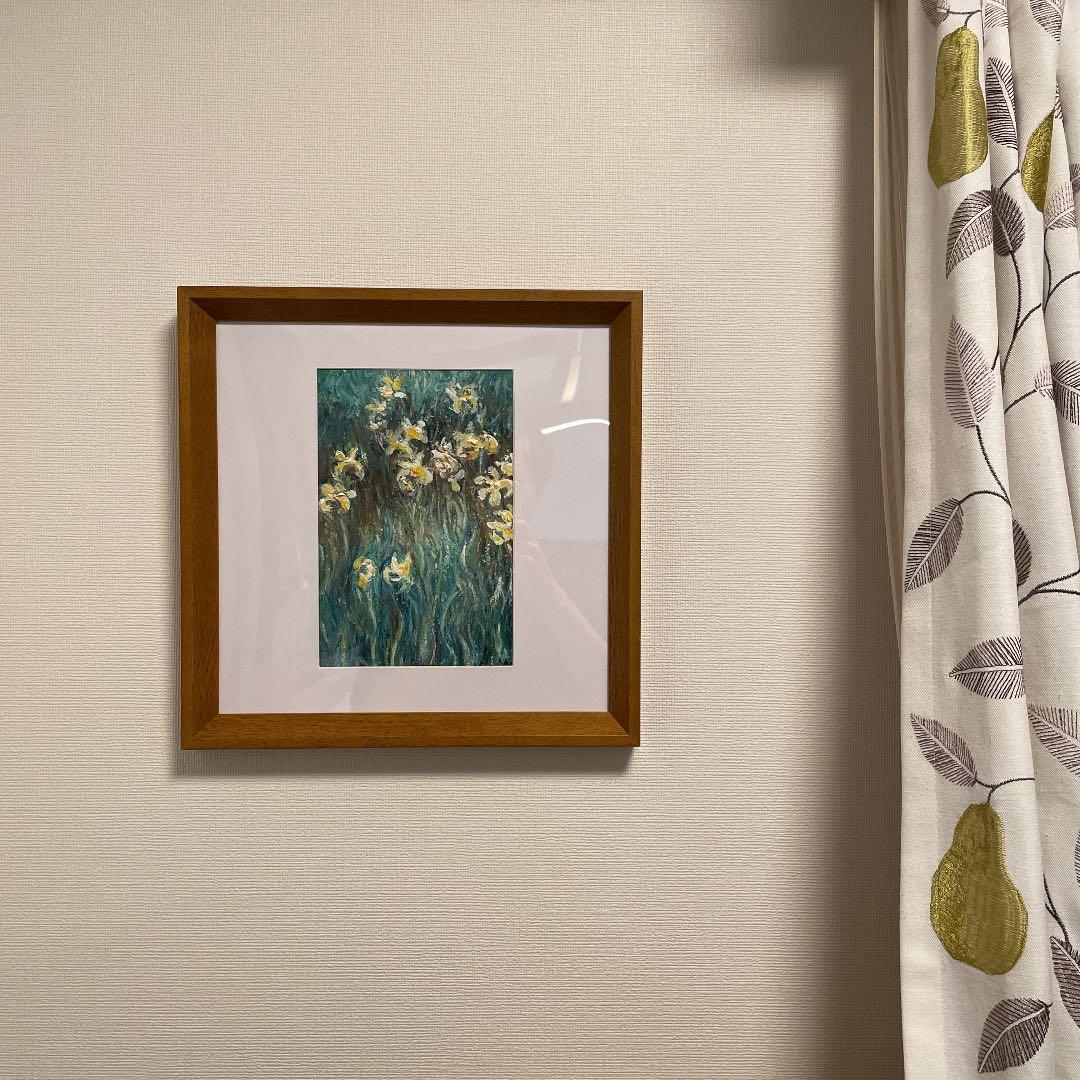 クラウドモネ　黄色の百合　印象派