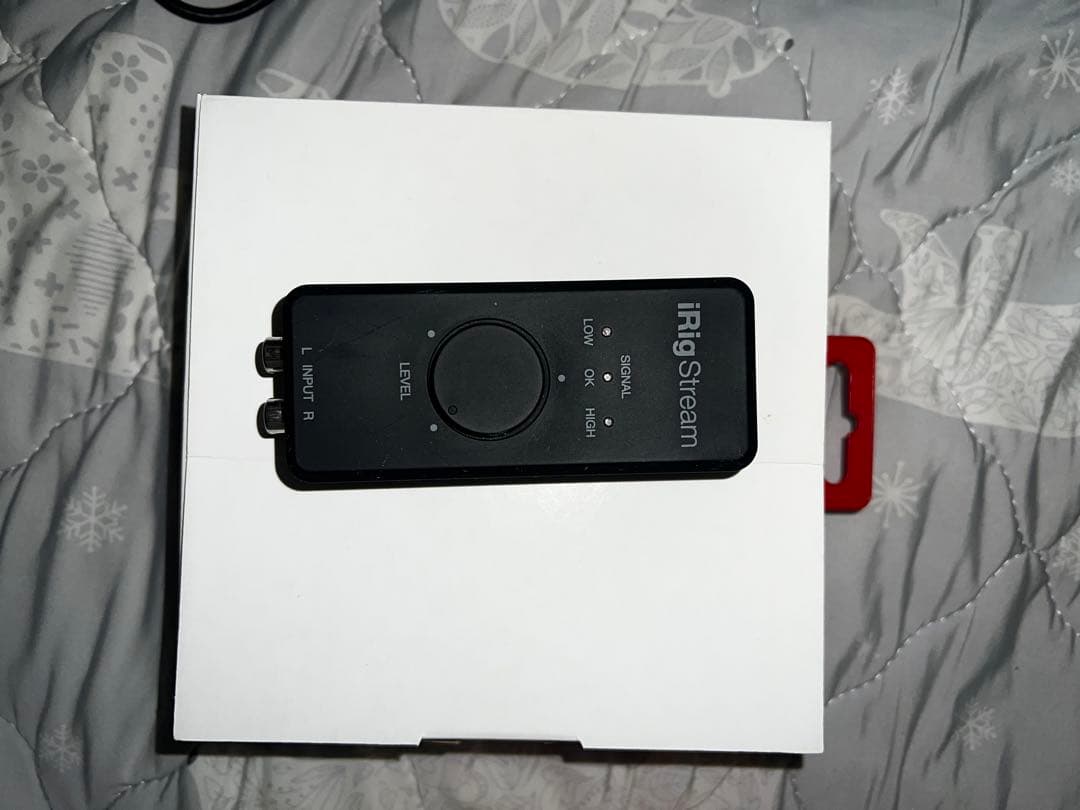 iRig Stream 音声インターフェース IK Multimedia IRIG-STREAM iRig Stream stereo audio interface for