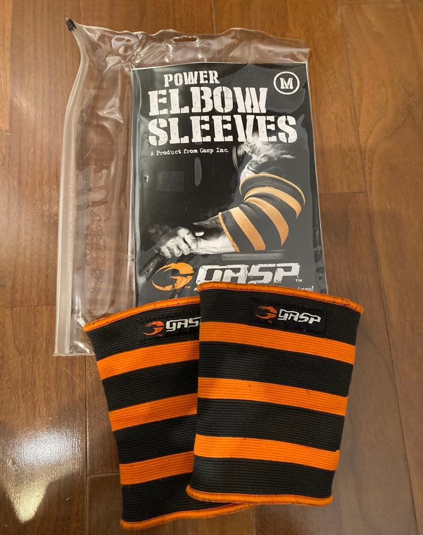 GASP エルボースリーブMサイズ & ULTRA パワーグリップ筋トレセット