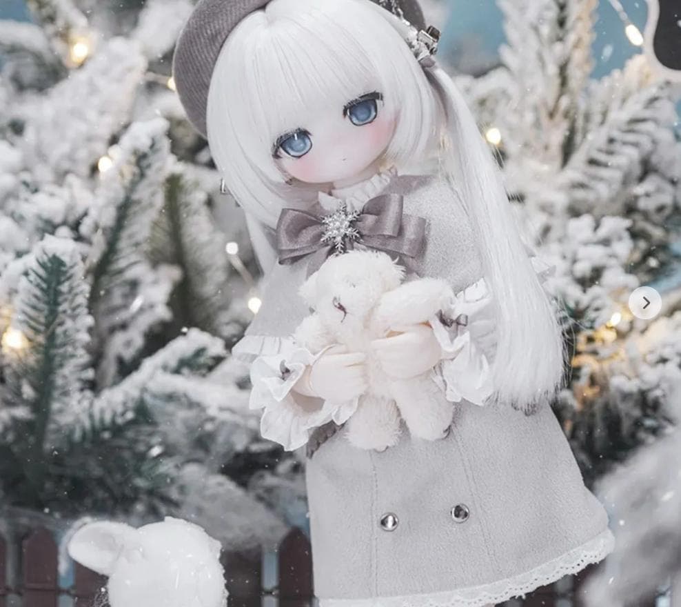 TinyFox【dollFlurry】雪の子 フラーリィ 1/6スケール TinyFox【Snowdoll・Flurry】雪の子 フラーリィ 1/6スケールMJDドール