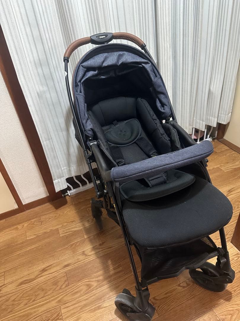 ピジョン ランフィ ベビーカー Runfee RB3 トラッドデニム - メルカリ