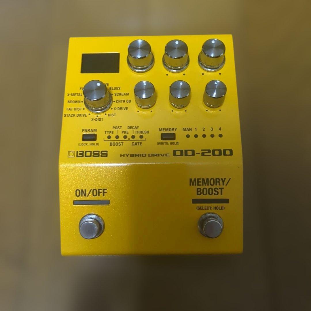 ギター BOSS HYBRID DRIVE OD-200