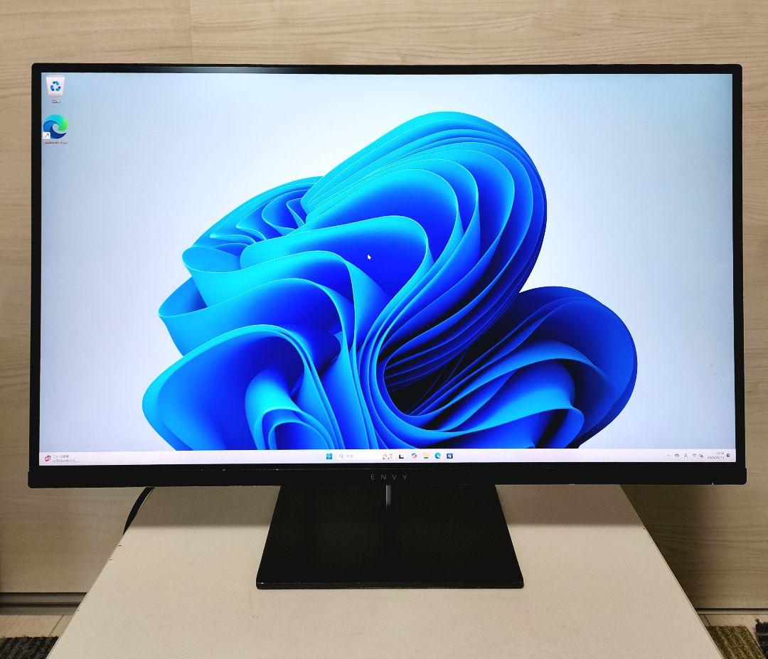 美品 HP ENVY 27s 4k 27インチ IPSモニター - メルカリ