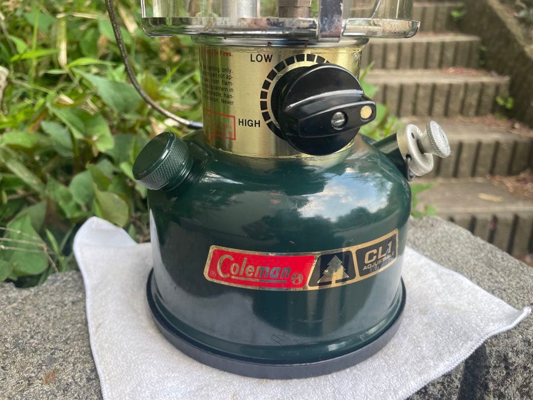 メンテ済》コールマン【CL1前期ワンマントルランタン】'84年09月製造