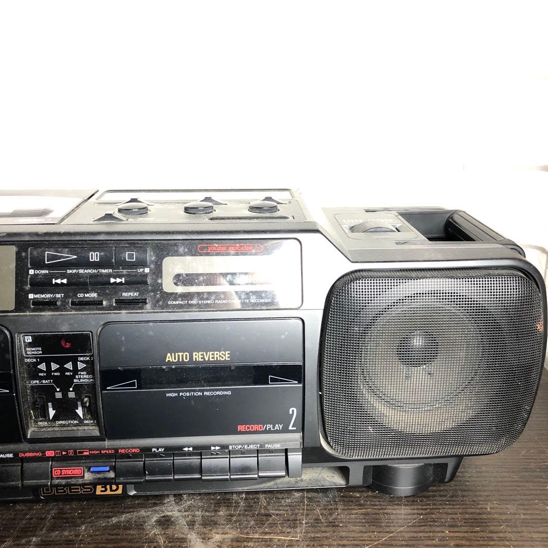 AIWA CDステレオラジオカセットレコーダー CSD-XR70 - メルカリ