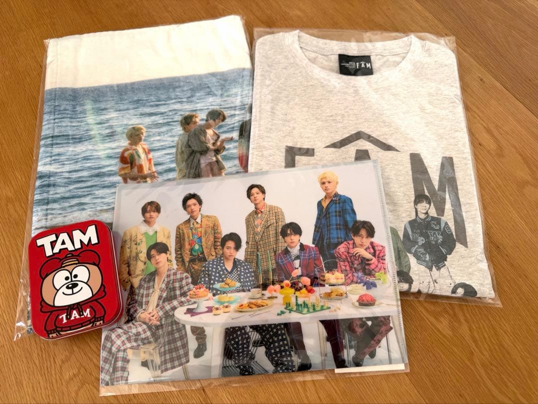 timeleszツアーFAM グッズ タイムレス TシャツタオルTAM缶*新品 timelesz Tシャツ タイムレス ツアー FAM グッズ 新品未開封 - メルカリ