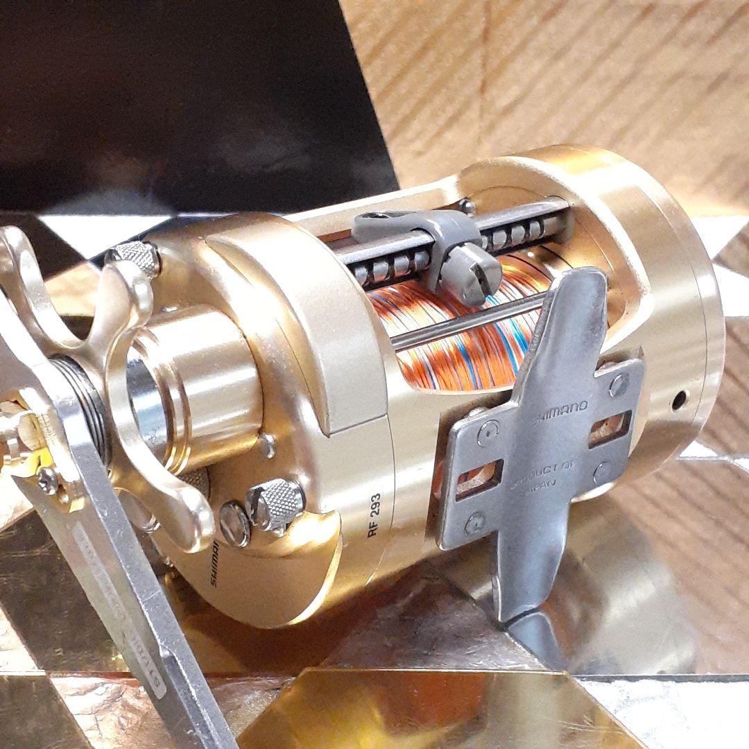 シマノ カルカッタ デジタナSLS 3000 船用 タイラバ ベイトリール 美品