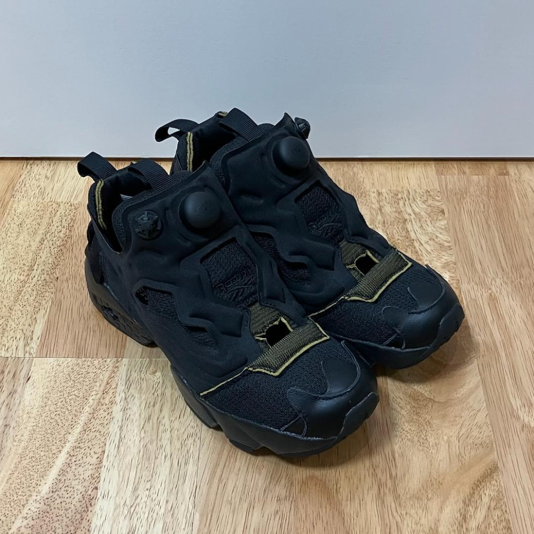 23.5cm Reebok×メゾンマルジェラ INSTAPUMP FURY 黒