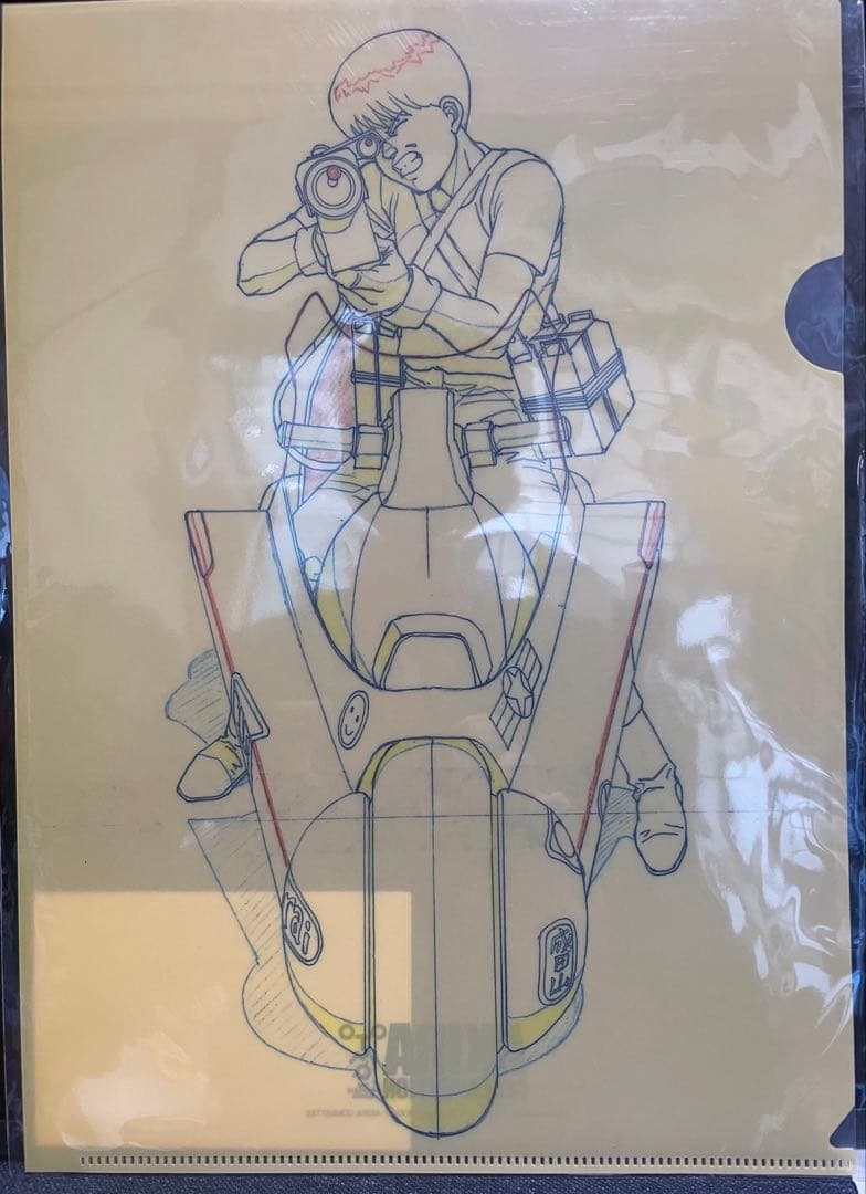 大友克洋　アキラセル画展　クリアファイル３点セット