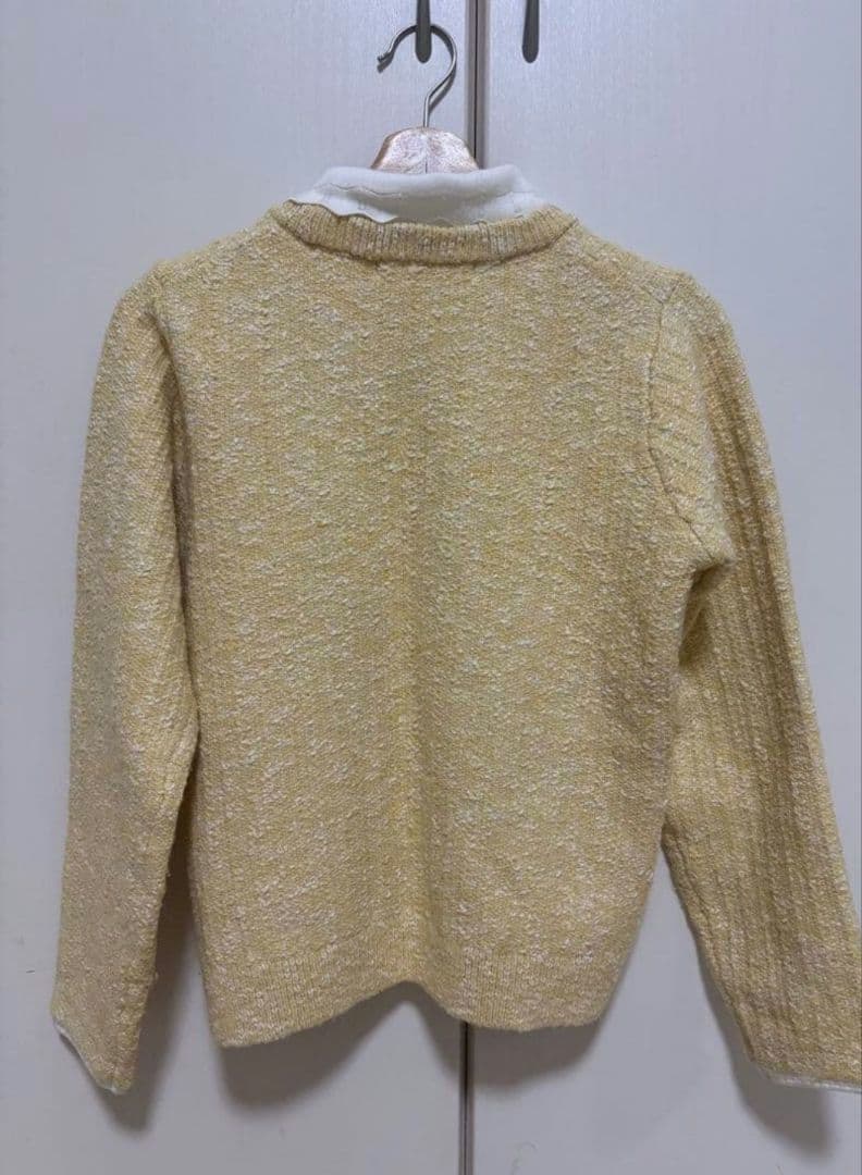 herlipto Petal-Edge Collar Knit Top - メルカリ