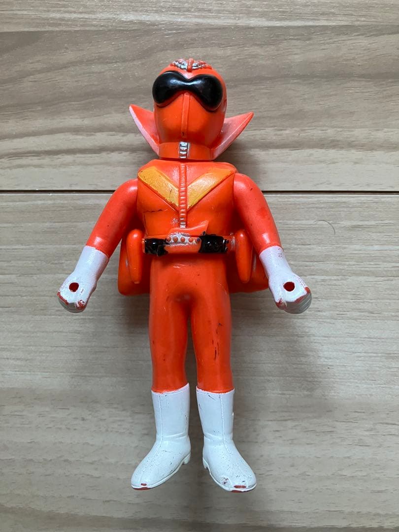 ゴレンジャー レトロ ソフビ3体セット　ポピー