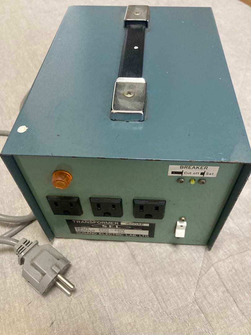 菅野電気研究所製ダウントランス（降圧変圧器） Yahoo!オークション -「sugano」(変圧器) (発電機、変圧器、充電器)の