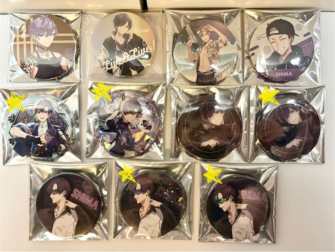 志麻 缶バッジ 40個まとめ売り - メルカリ