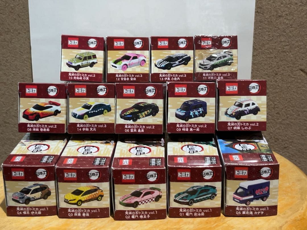 鬼滅の刃トミカ トミカ 鬼滅の刃トミカ スペシャルカラーコレクション 6台セット