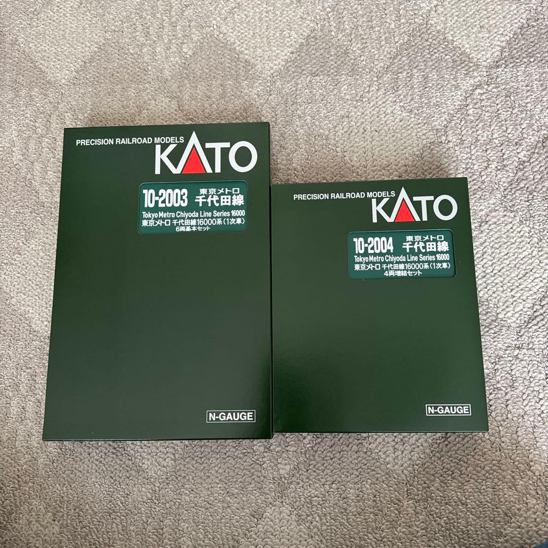 10-2003 10-2004 東京メトロ千代線16000系(1次車) カトー（KATO） (N) 10-2003 東京メトロ 千代田線16000系(1次車)6両