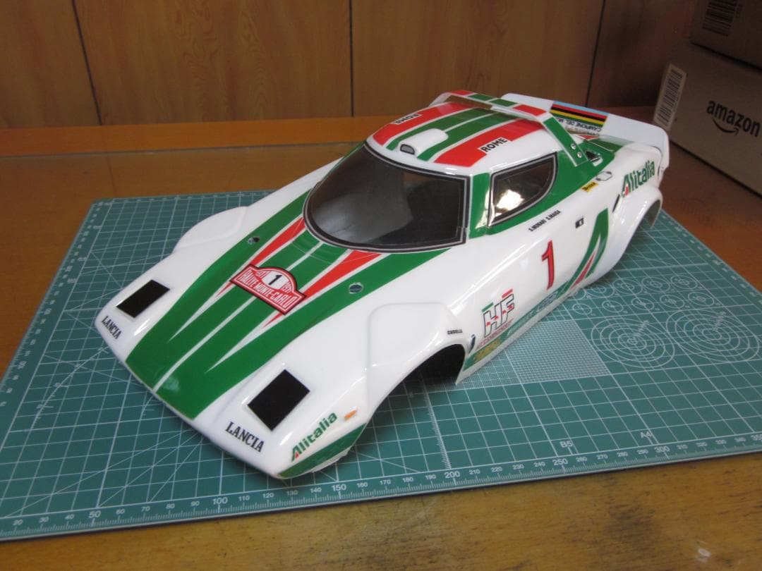 ラジコンボディ Mシャーシ ランチア ストラトス - メルカリ