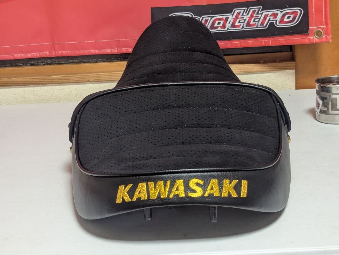 Z900RS 預かりシート加工 ウルトラスエード タックロール張替 乗り心地