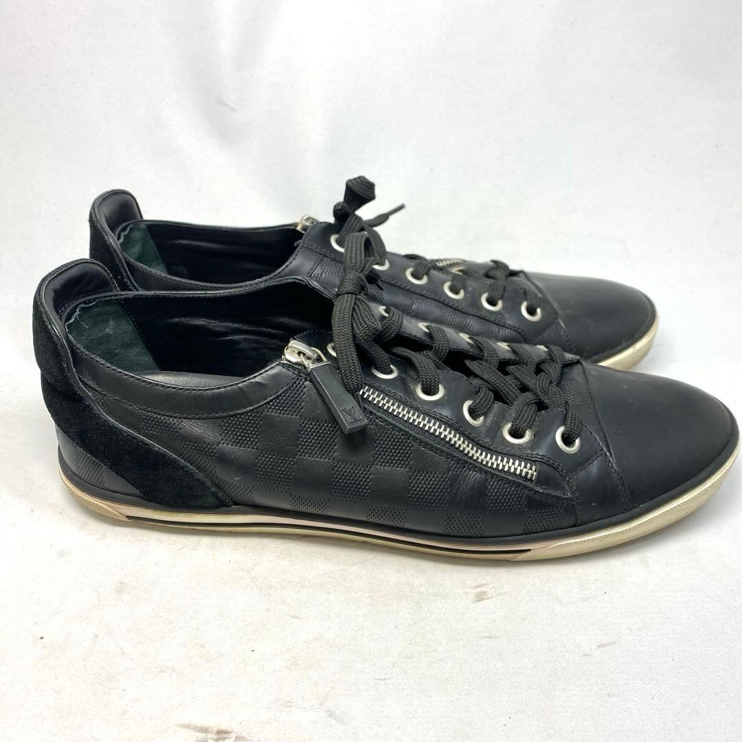 ルイヴィトン サイズ表記「9」27.5-28 ブラックレザー メンズ