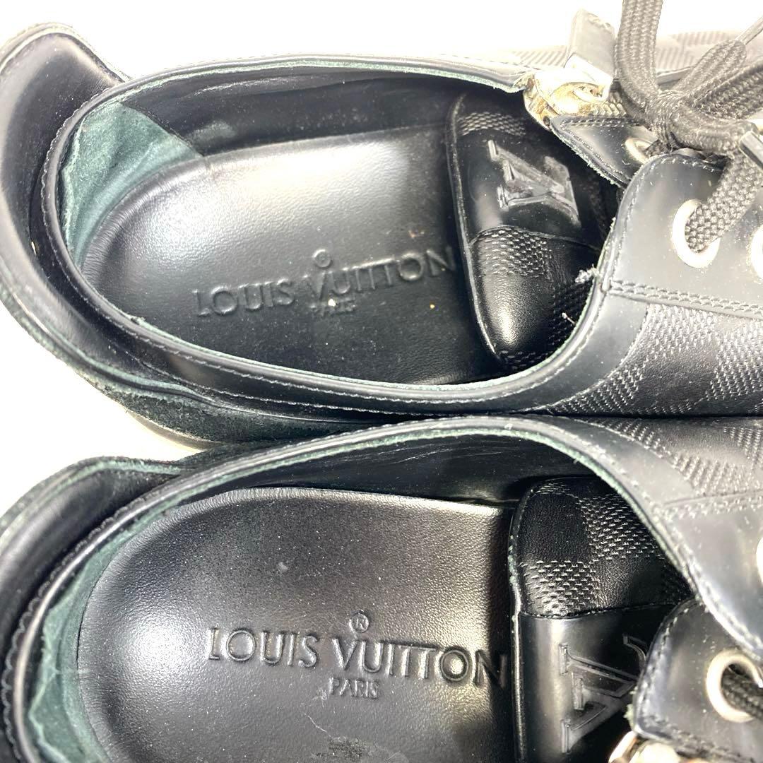 ルイヴィトン サイズ表記「9」27.5-28 ブラックレザー メンズ