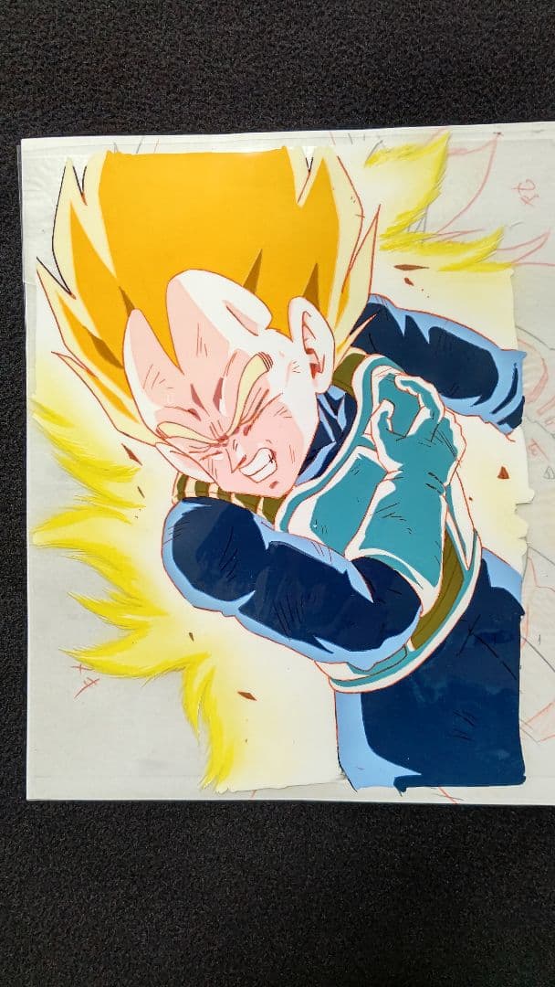 ドラゴンボール ドラゴンボールZ スーパーサイヤ人ベジータ セル画 動画