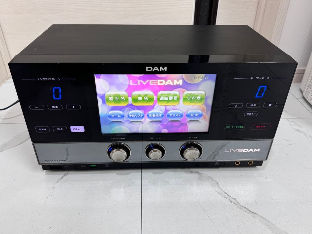 第一興商　LIVE DAM DAM-XG5000 第一興商 DAM LiveDAM ライブダム DAM-XG5000 レシーバー アンプ