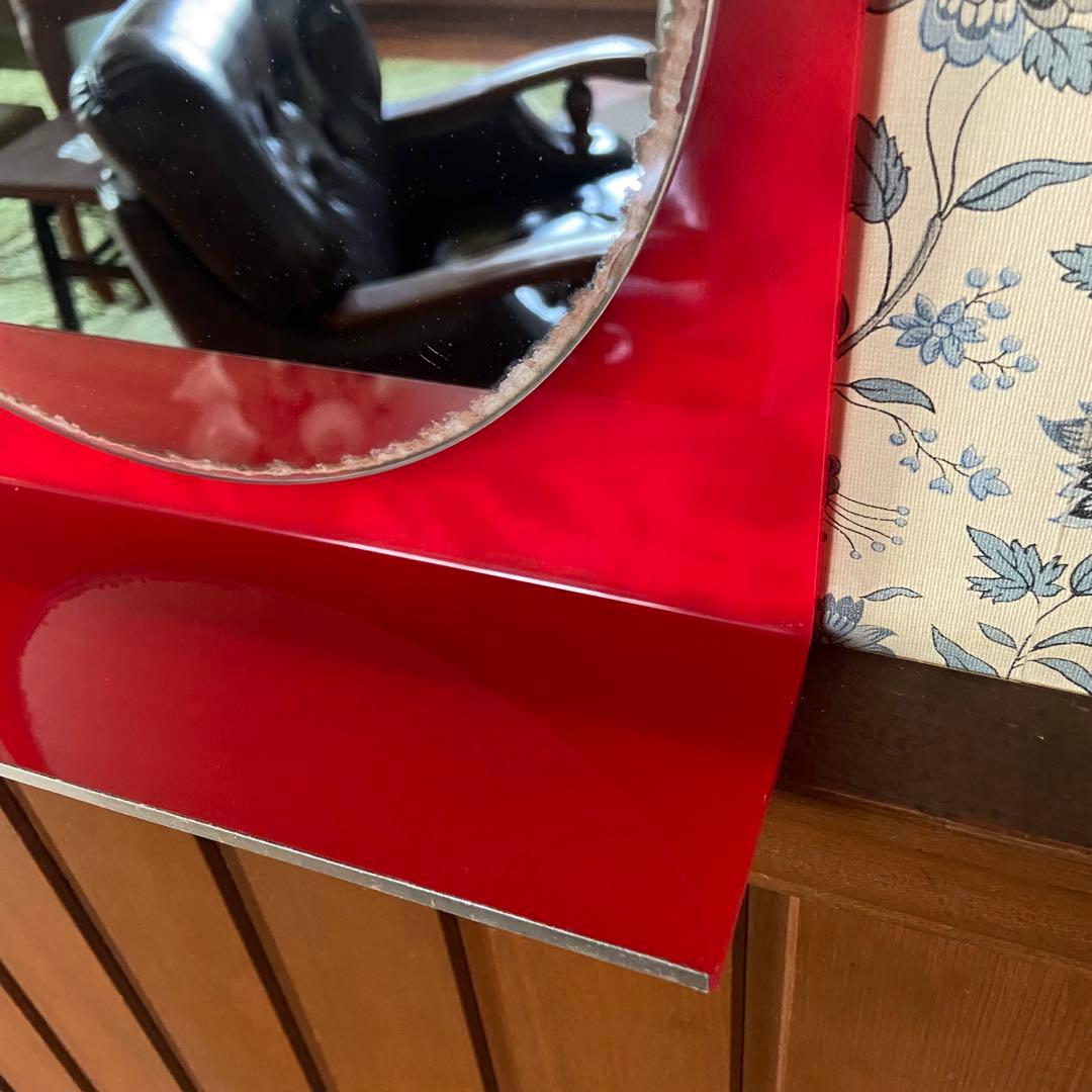 スペースエイジ 壁掛け鏡 ´70s ミッドセンチュリー 希少 - メルカリ