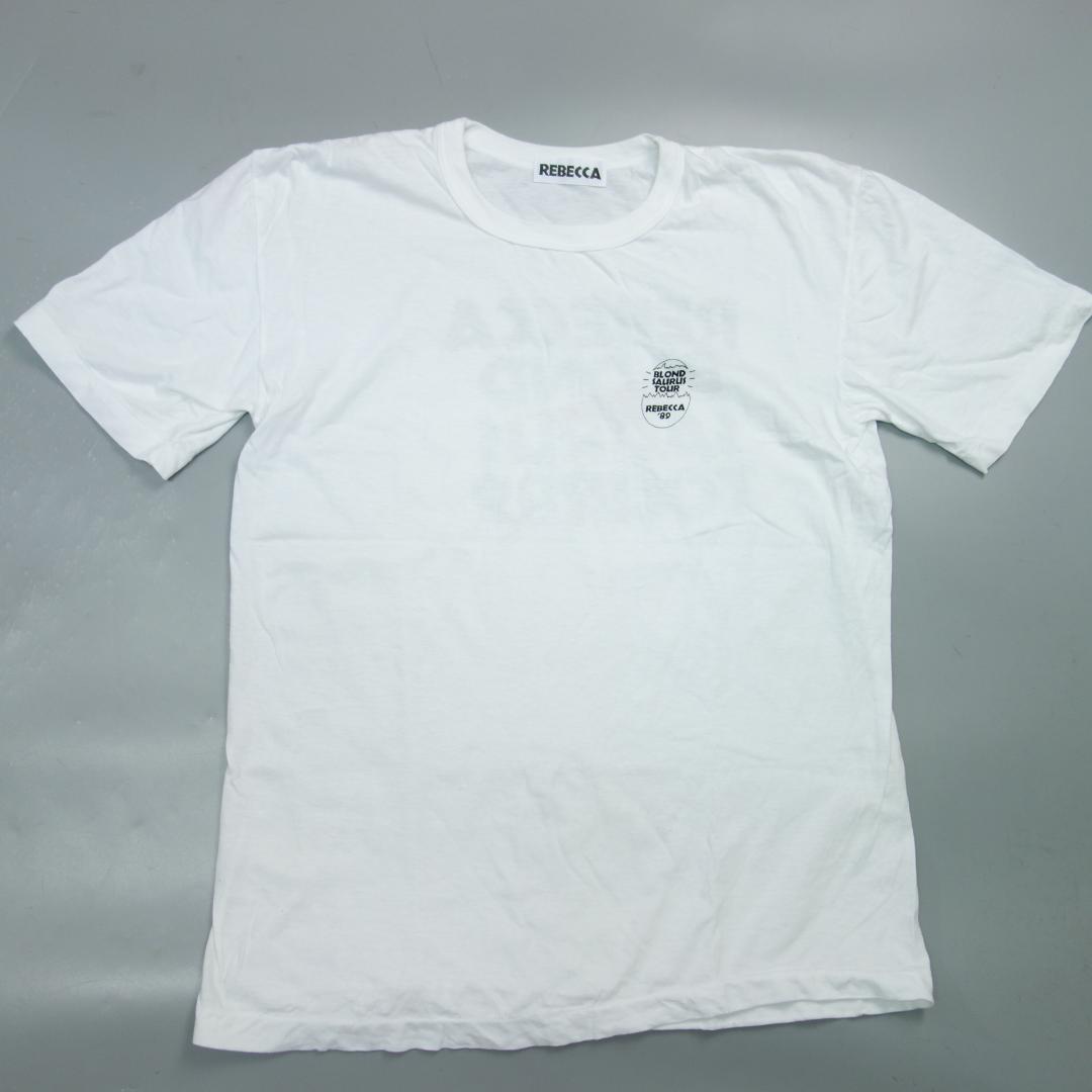 3751 レベッカ Rebecca 89年ブロンド サウルス ツアー tシャツ