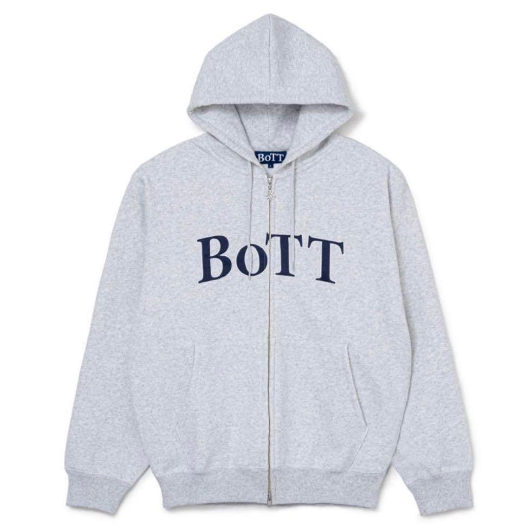 BOTT OG Logo Zip Hoodie Ash (グレー) - Lサイズ BOTT OG Logo Zip Hoodie Ash (グレー) - Lサイズ BoTT（ボット
