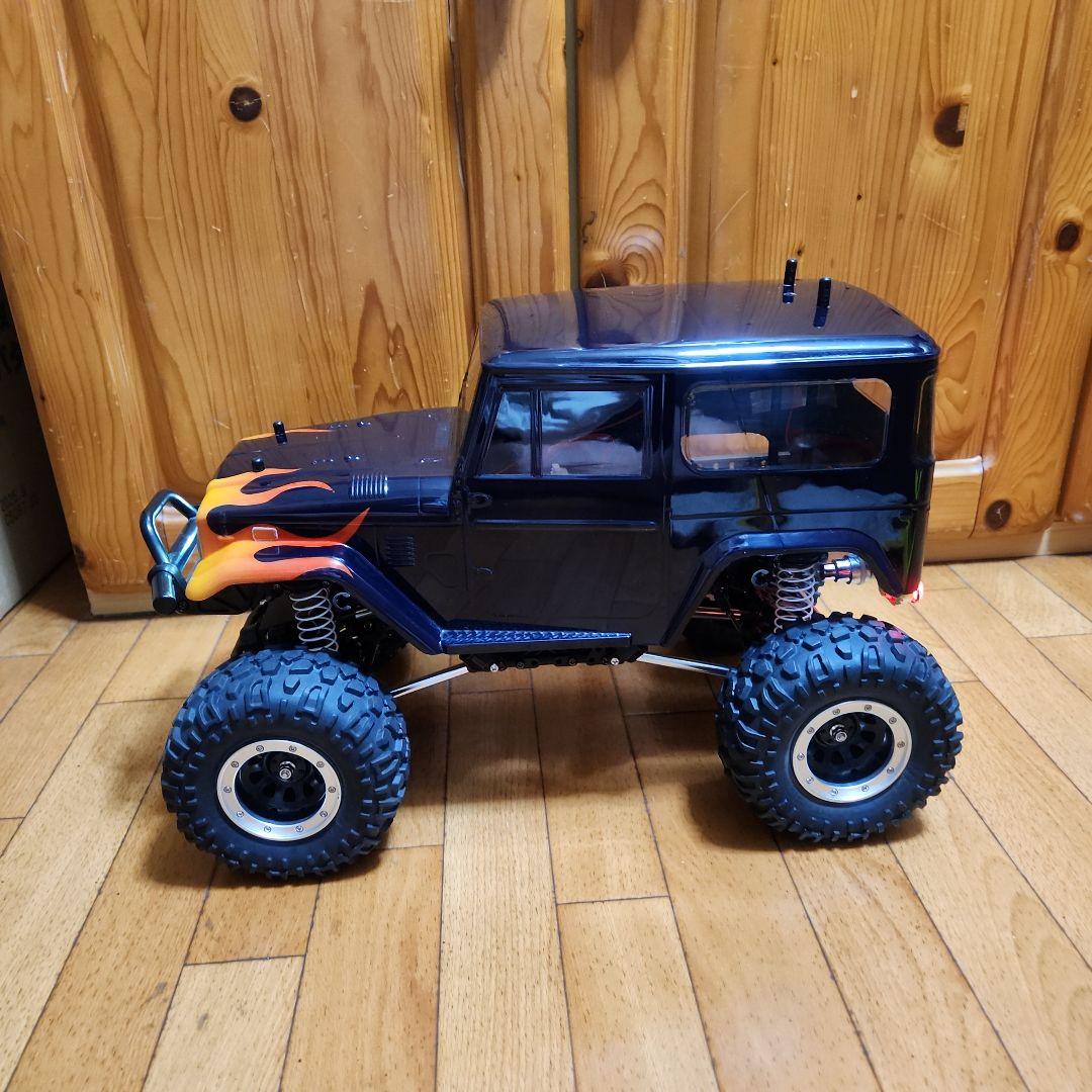 タミヤ CR-01 フルセット　炎　ランクル　　ラジコン　cc-01cc-02